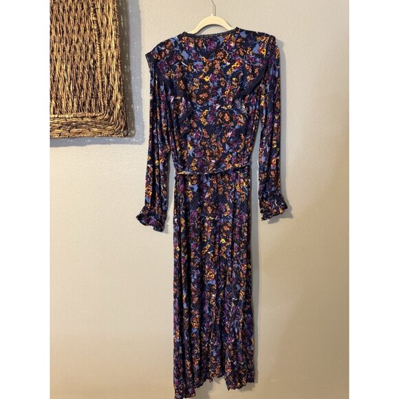 ATELIER REVE Irlea Dr Midi Dress S 38 USA 8 UK12 Medieveal Blue 139.95€ NEW - Picture 15 of 15